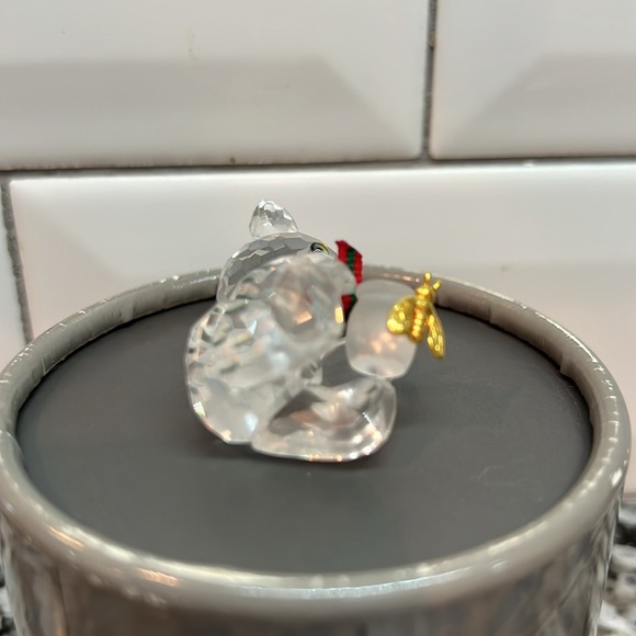 Swarovski Crystal Kris Bear with Honey Pot - Picture 6 of 9